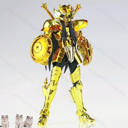 EM ESTOQUE CS Modelo Saint Seiya Myth Cloth EX Sagitário Aiolos/Capricórnio Shura/Gêmeos Saga/Libra Dohko Boneco de Ação