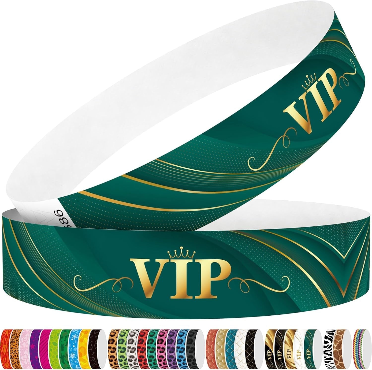 Red Flame 250pcs Tyvek Wristbands Colored Paper Event Wrist Bands Party Games Competitions Guest Gifts
