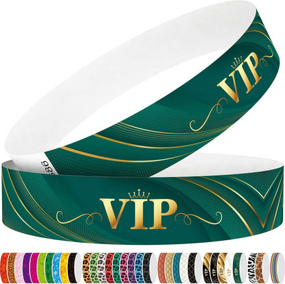 Red Flame 250pcs Tyvek Wristbands Colored Paper Event Wrist Bands Party Games Competitions Guest Gifts