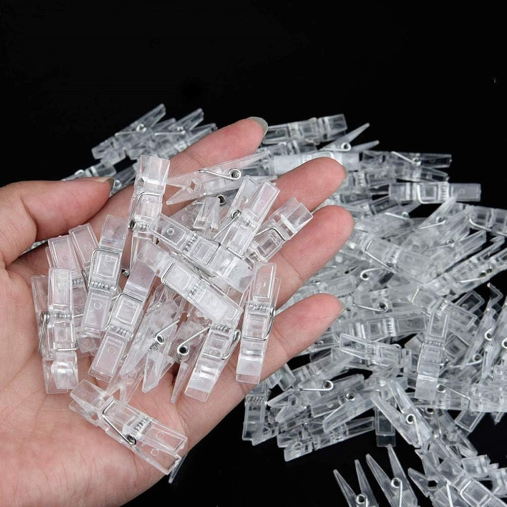 Photo Clip String Lights LED Fairy Lights Picture Clips USB Powered String Light with Clips for Bedroom Christmas Party Decor