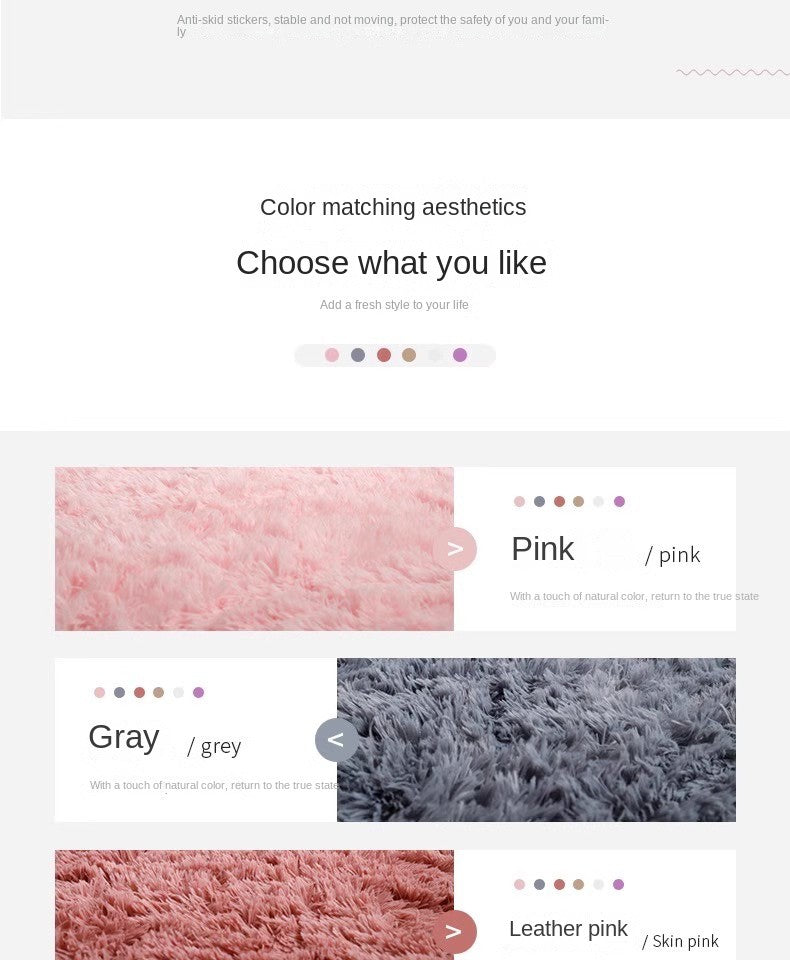 Tie-Dye Oval Living Room Rug Comfortable Soft Home Decor Floor Cushion Sofa Eend Table Bedroom Fluffy Non-Slip Plush Bed Rug