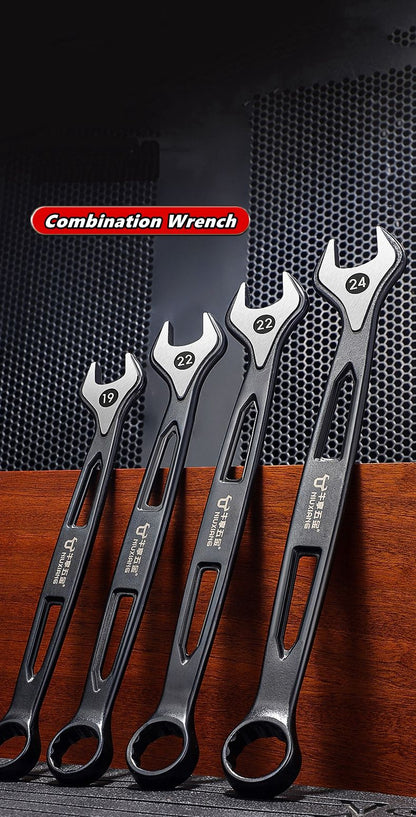 Chave De Boca Dupla Utilização Ameixas Flores Chaves Catracas 6mm-24mm Chaves Combinadas Cortador De Porcas Chave Combinada Ferramenta Manual De Reparo