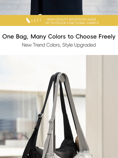 LEFF Fashion Women Crossbody Bag High Quality Nylon Commuting Bags Waterproof Outdoor Travel Shoulder Bag New Causal Female Bags