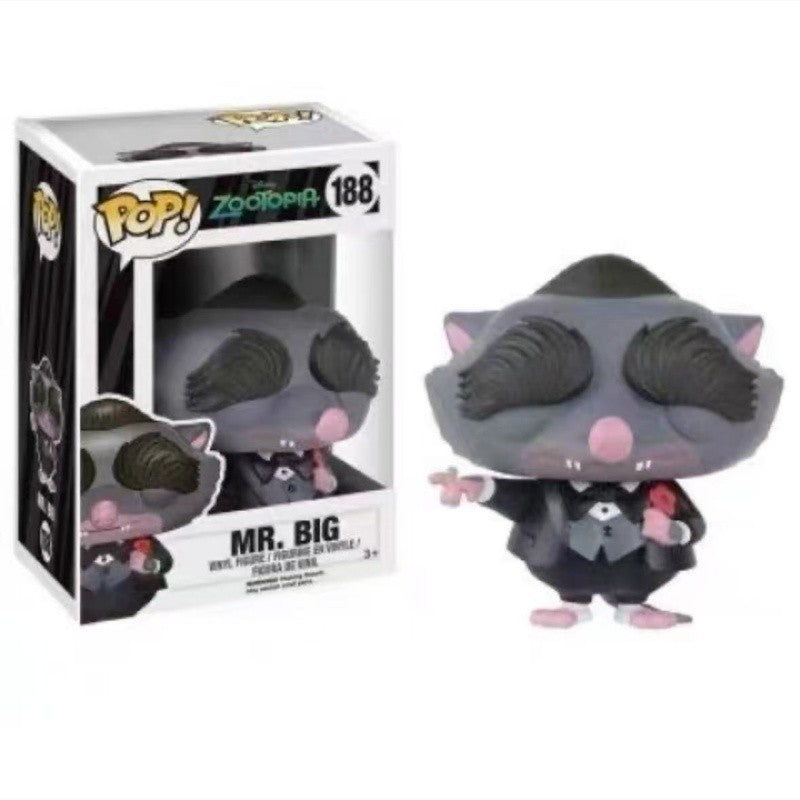 Funko Pop! Nick Wilde Zootopia Judy Hopps Flash Bonecos de Ação Edição Limitada Modelo de Estatueta Bonecos de Brinquedo Figura de Vinil Presente Infantil