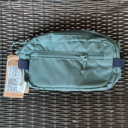 Fashionable Versatile Mini Shoulder Bag Portable Fitness Crossbody Waist Chest Bag for Men And Women Nylon Material