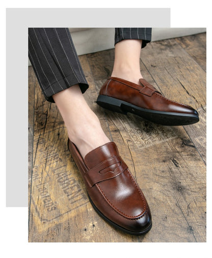 Men's Dress Shoes Classic Social Leather Shoes Men Large Size 78 Casual Business Leather Shoes Man Formal Leather Loafer For Men