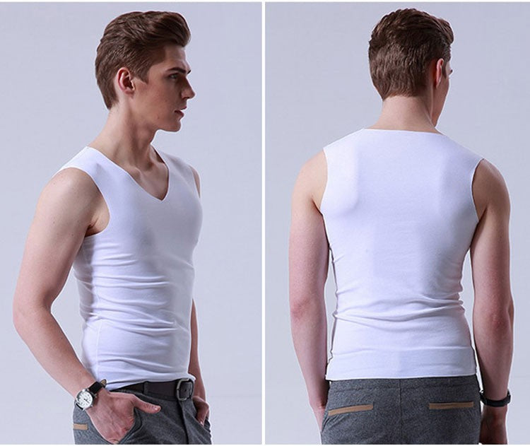 3Pieces/Lot Seamless Sleeveless Undershirt Tank Top Men Fitness Shirts Mens Body