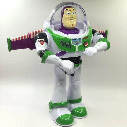 Boneco Articulado de 33cm do Buzz Lightyear de Toy Story 4 da Disney Pixar com Corpo de Pano, Fala e Edição Limitada para Coleção, Decoração e Presente