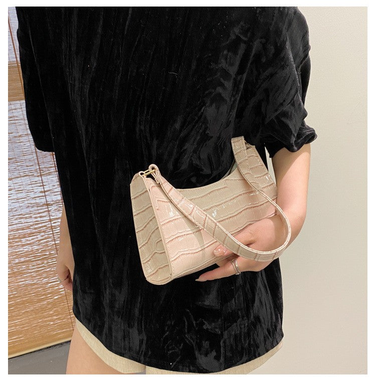Fashion Exquisite Shopping Bag Retro Casual Women Totes Shoulder Bags Female Leather Solid Color Chain Handbag for Women 2024