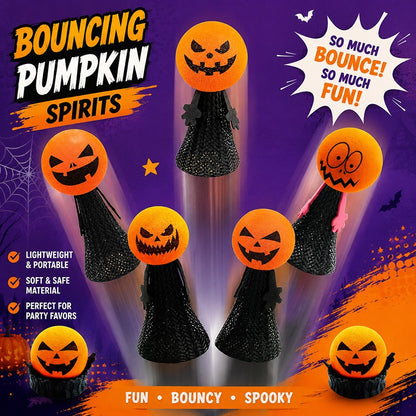 Halloween Antistress Bounce Pumpkin Figure Ornament Party Favors Halloween Decorations 2026 Day of The Dead Gifts