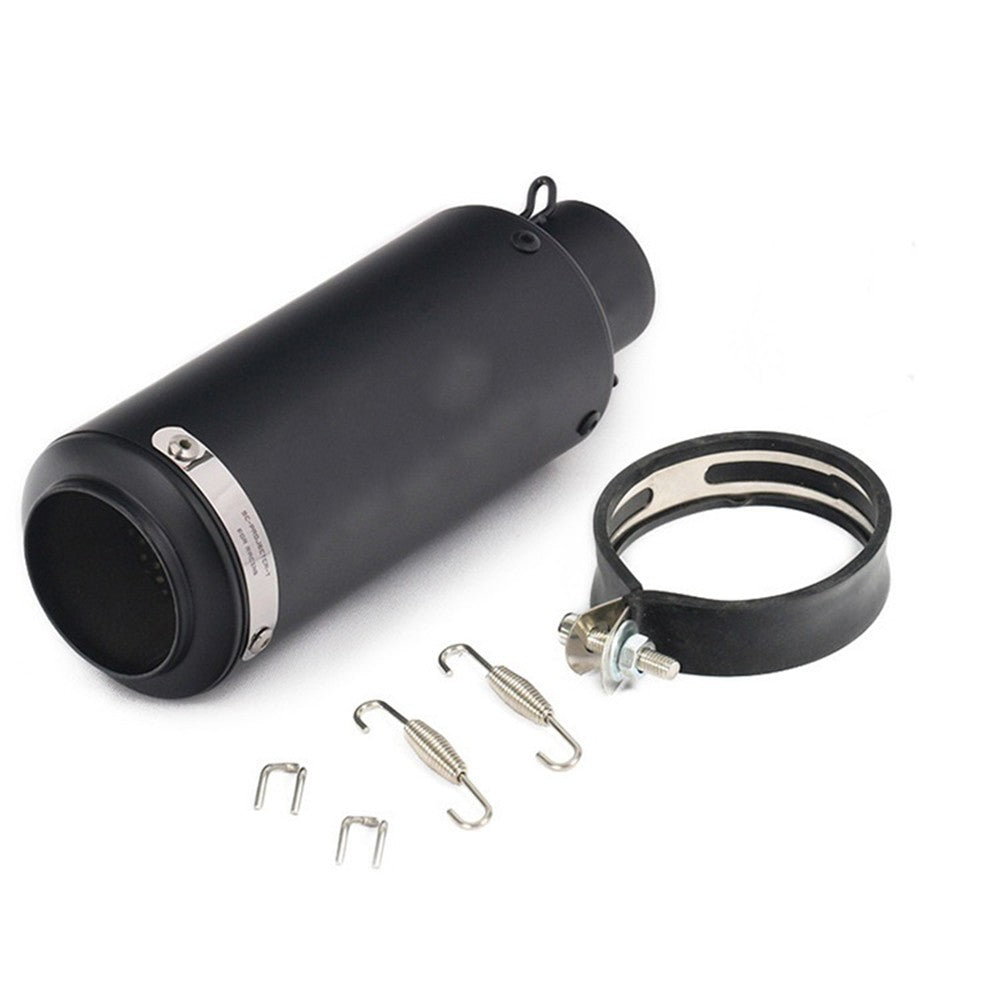 motorcycle exhaust inox muffler carbon fiber exhaust Universal 51/60mm with DB Killer for z900 R3 R25 MT07 MT09 R1 Z400 Z650