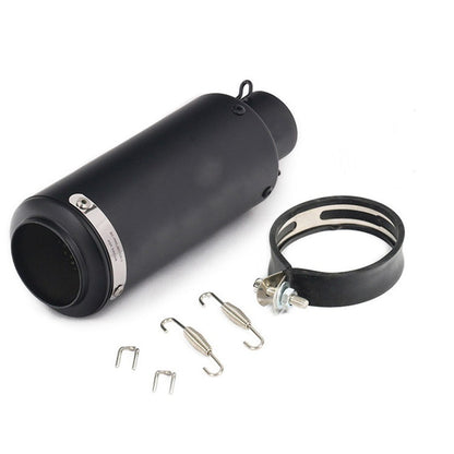 motorcycle exhaust inox muffler carbon fiber exhaust Universal 51/60mm with DB Killer for z900 R3 R25 MT07 MT09 R1 Z400 Z650
