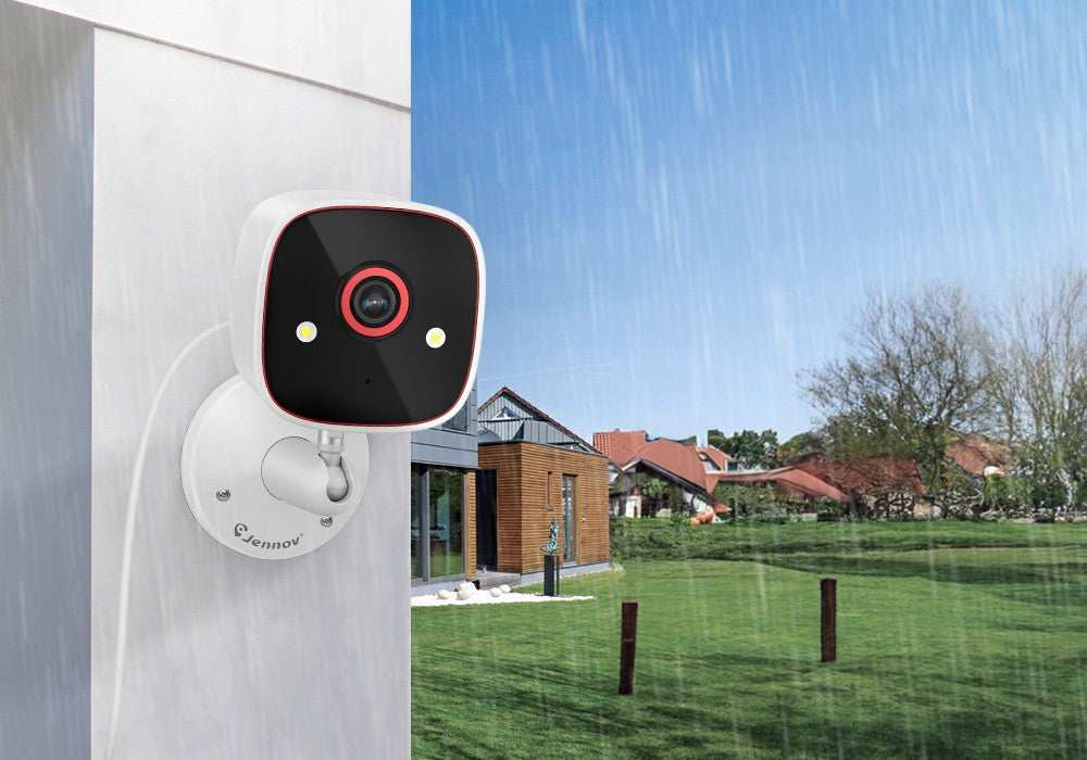 Jennov Outdoor/Indoor Security Cameras 2K HD Wireless WiFi Color Night Vision IP66 Waterproof Pet Dog Cat Baby Monitor Camera