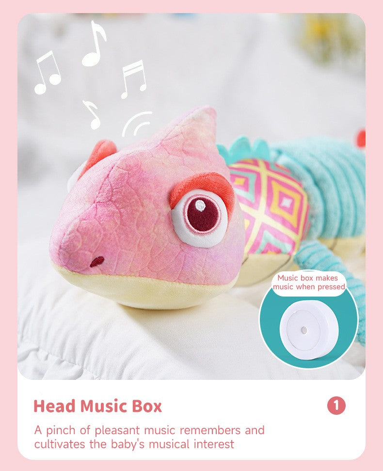 Baby Rattle Musical Caterpillar Worm Infant Soft Plush Toys Children Sensory Animals Caterpillar Toys Newborn Tummy Time Toys