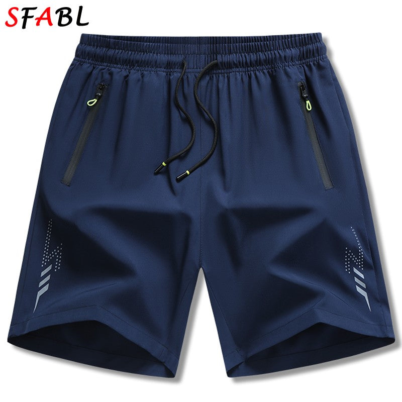 New Summer Casual Men's Shorts Quick-drying Elastic Running Gym Fitness Shorts Men Beach Short Pants Male Breathable Boardshorts