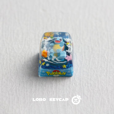 Cartoon Pokemon Series Pikachu Gengar Anime Character Mechanical Keyboard Personalized Esc Keycaps Resin Casting Customized Gift