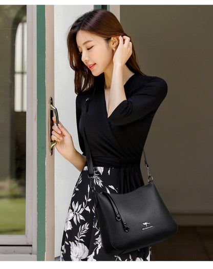 Genuine Brand Top Quality Pu Leather Shoulder Crossbody Sac Luxury Women Bags Handbags Designer Casual Female Messenger Bag 2025