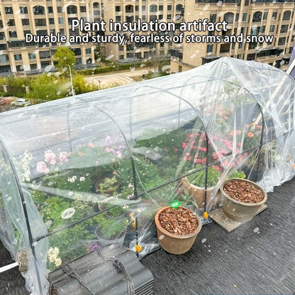 Winter Proof Greenhouse For Plants With Thermal Cover And Sunlight Protection Perfect For Balcony Garden Use And Outdoor Plant