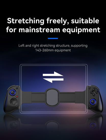 D11 Stretchable Game Controller Hall Trigger Supports Android Phone/Switch/PC/iOS/ Streaming Controller