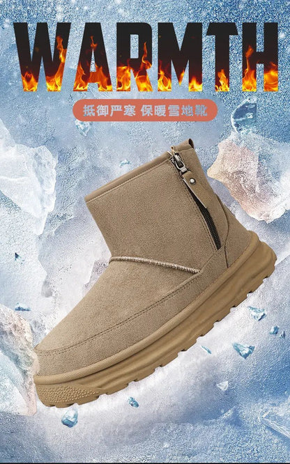 2025Mens Shooes Snow Boots Offer Men Motorcycle Boot Men's Winter Shoes Safety Work Shoes Military Man Tactical Boots Ankle High