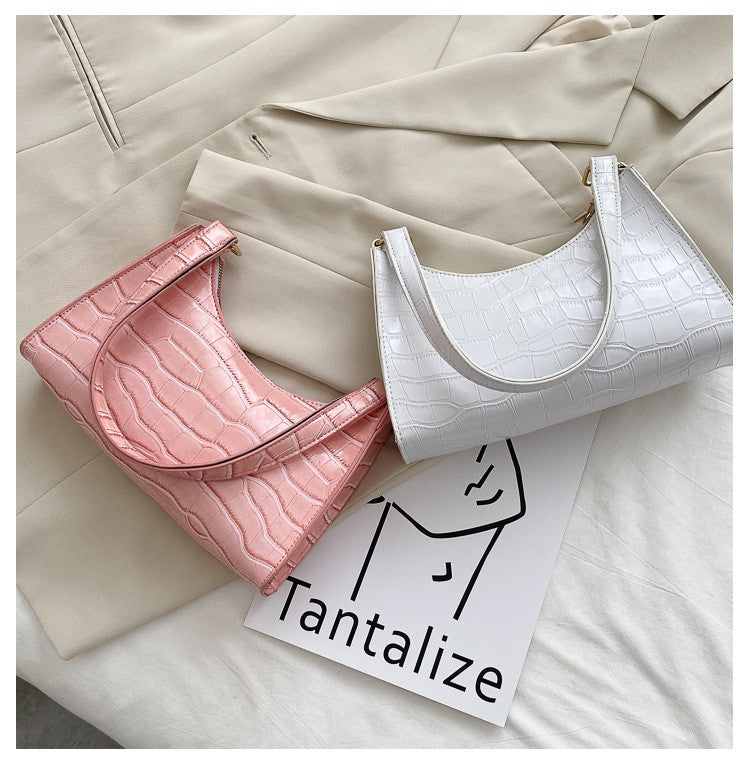 Fashion Exquisite Shopping Bag Retro Casual Women Totes Shoulder Bags Female Leather Solid Color Chain Handbag for Women 2024