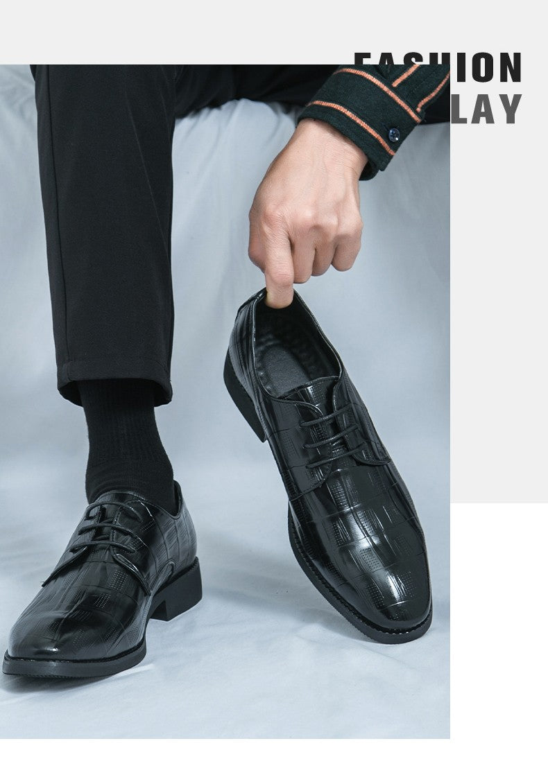 Classic Men Oxford Leather Shoes High Quality Men's Dress Shoes Casual Business Shoes Loafers Male Brogues Formal Shoes Man