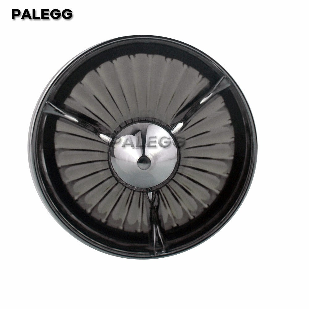Capa da Lente da Luz do Indicador de Direção para Harley Sportster Dyna Davidson Softail Street Glide Road Glide 2.4 polegadas de Diâmetro