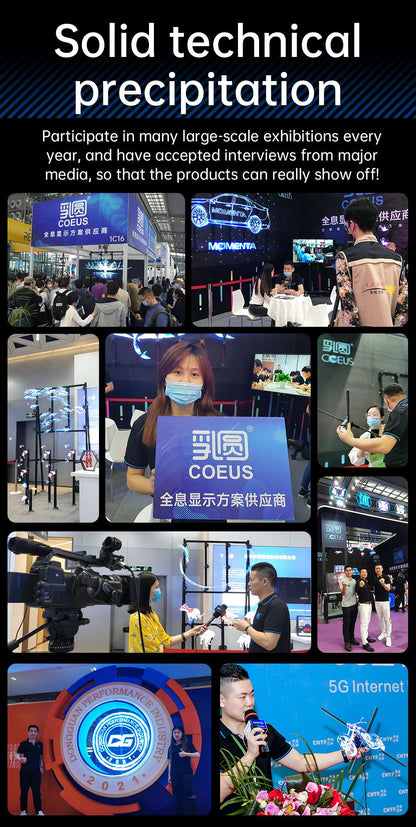 Hologram 3D Ventilador Fan Advertising Display Luces Led light Sign Holographic Player Support Images Video Draw Audiences