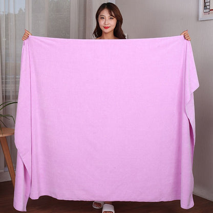 Towel Thickened Microfiber Absorbent High-density Coral Fleece Towel Quick Dry Clean Face Soft Absorbent bath towel