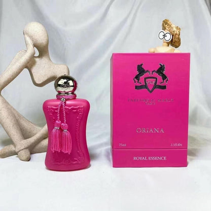 Kit de presente Eau de Parfum Exotic Rose 75ml - Perfume feminino spray 24h de longa duração, fragrância premium com envio expresso