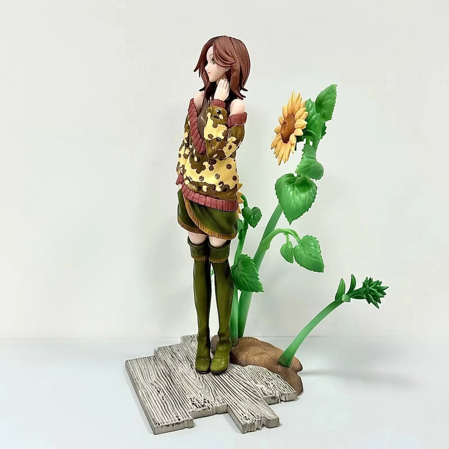 Nana Olhos de Gato Rainha Figura de Ação Colecionável Artesanal Oosaki Komatsu Aba Bazi Modelo de Brinquedo para Colecionadores Ornamento Chamativo