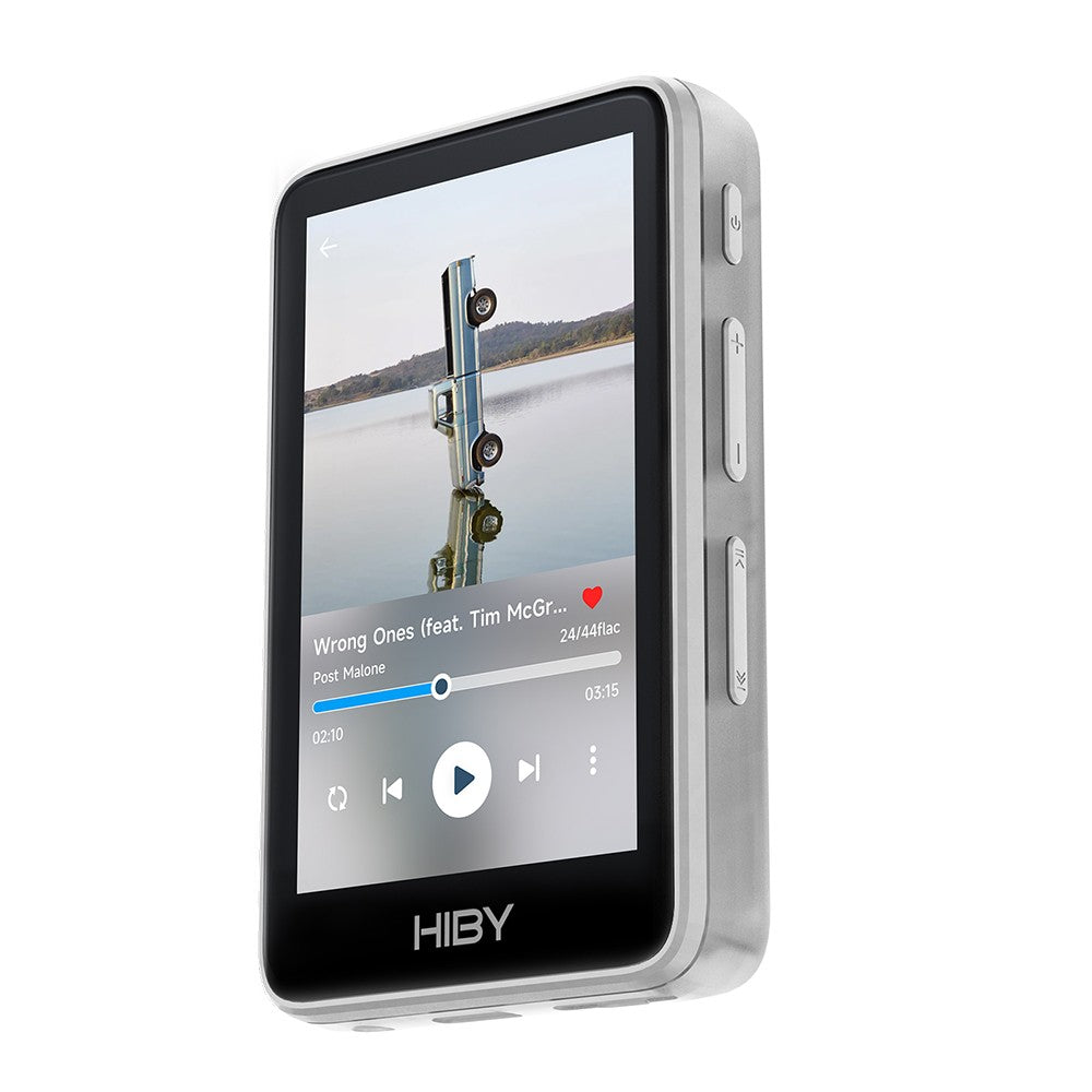 Reprodutor de Áudio HiBy R1 HiFi MP3 USB DAC WiFi Bluetooth 5.1 DSD256 PCM384kHz/32bit X1600E CS43131 MSEB Rádio Web Saída 3.5mm