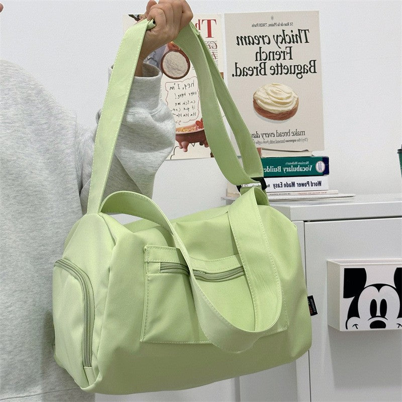 Large Crossbody Travel Tote Bags for Women 2024 Canvas Shoulder Messenger Bag Sports Yoga Satchels Fashion Woman Handbag