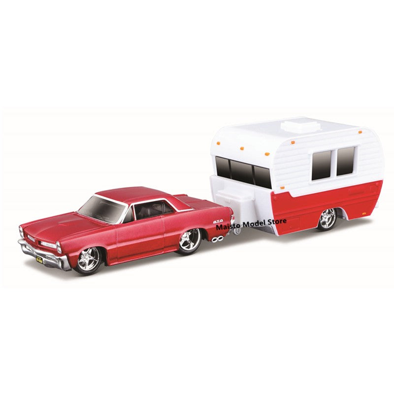 Maisto 1:64 Volkswagen Mercedes Benz Ford Chevrolet Brand collectible trailer die-cast precision model car Model collection gift