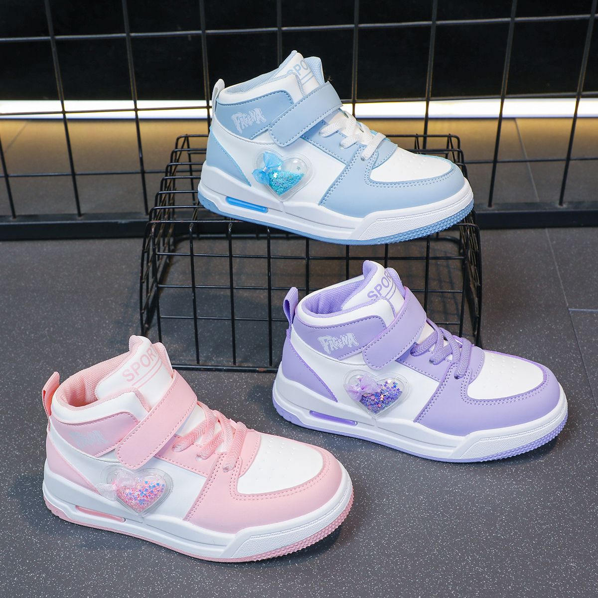 Unisex Kids' Casual Sports Flat Shoes Autumn Winter Fashion Smooth Bottom Boys' And Girls' Footwear for Indoor And Outdoor Use