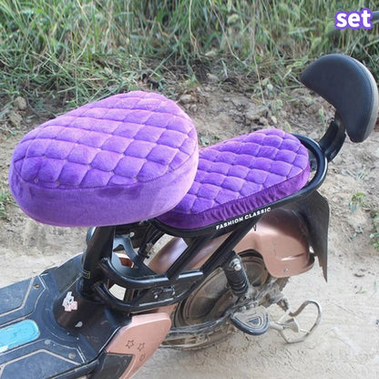 Capa de Selim Confortável de Bicicleta Bateria Universal Inverno Quente