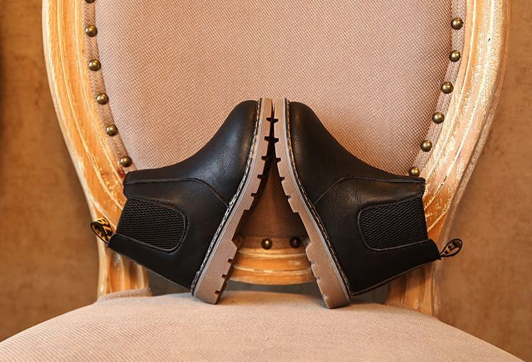 Kids Casual Boots Non-slip Wear-resistant Children Shoes Handsome Fashion Babies Warmly Shoes Girls Boys Soft Bottom Footwear