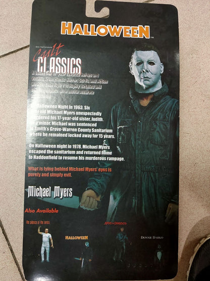 NECA Figure Michael Myers Figure With LED Halloween Ultimate Action Figure Model Toys Joint Movable Doll Christmas Present