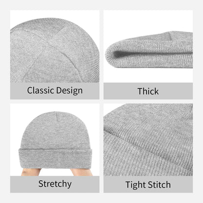 Dandys World Vee Moonflower Knit Hat Beanie Winter Hats Warm Acrylic  Fashion Catoon Caps Men Women Gifts,