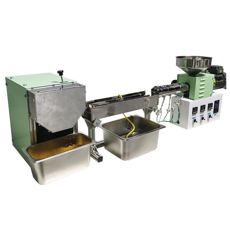 SJ35/SJ25/SJ15 Micro Extrusion Granulator Plastic Modification Formula Laborator 3kg/h with Cooler & Spooler System 3D Printing