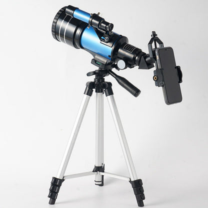 Telescópio Refrator de Abertura de 70 mm para Adultos e Crianças Telescópio Portátil para Iniciantes em Astronomia Telescópio de Viagem