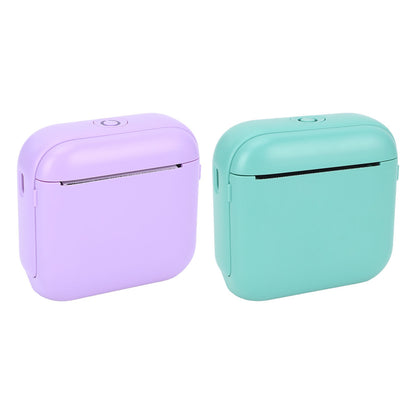 Portable Thermal Printer Thermal Label Printer Portable Bluetooth Thermal Inkless Photo Printer for Home School