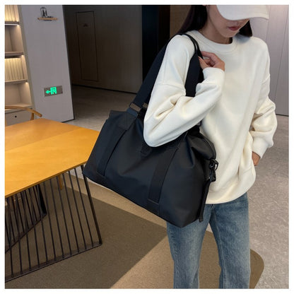 Travel bag Men's and women's tote bag Large capacity travel duffel Yoga exercise  Oxford cloth waterproof fitness bag