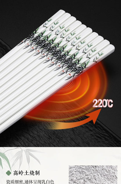 Hashi Doméstico de Alta Qualidade, Antibacteriano, Anti-Mofo, Antiderrapante, Resistente ao Calor