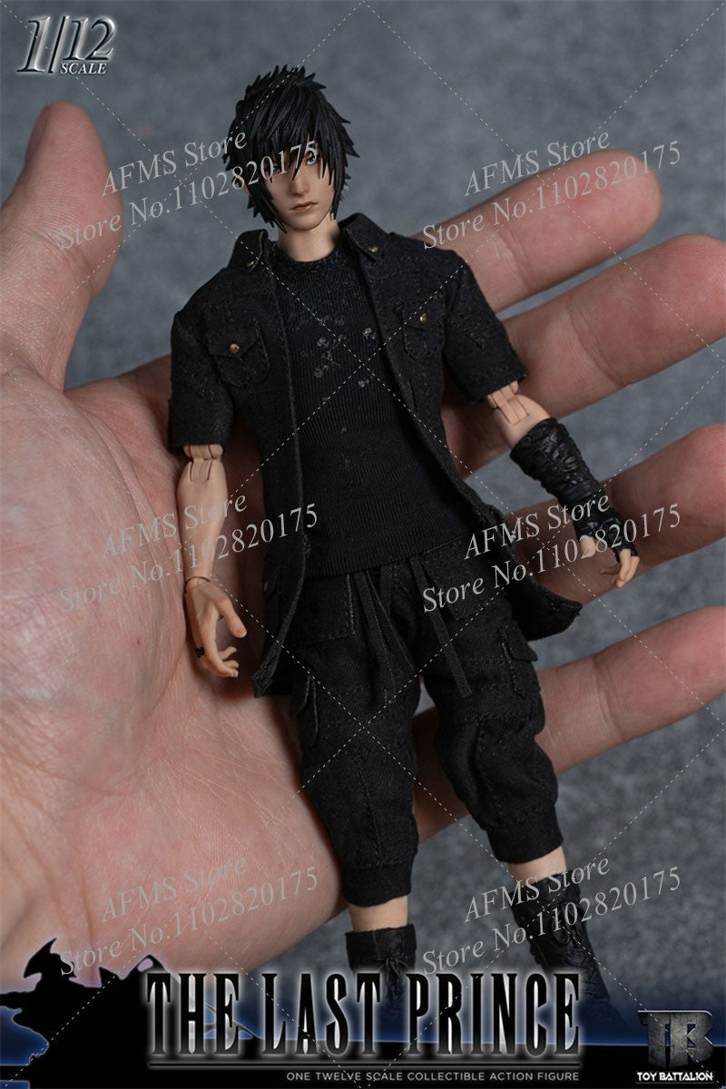 TOYS BATTALION TB019 Escala 1/12 Figura Colecionável O Último Príncipe Anime Dolls Noctis Lucis Caelum 6" Boneco Soldado Masculino