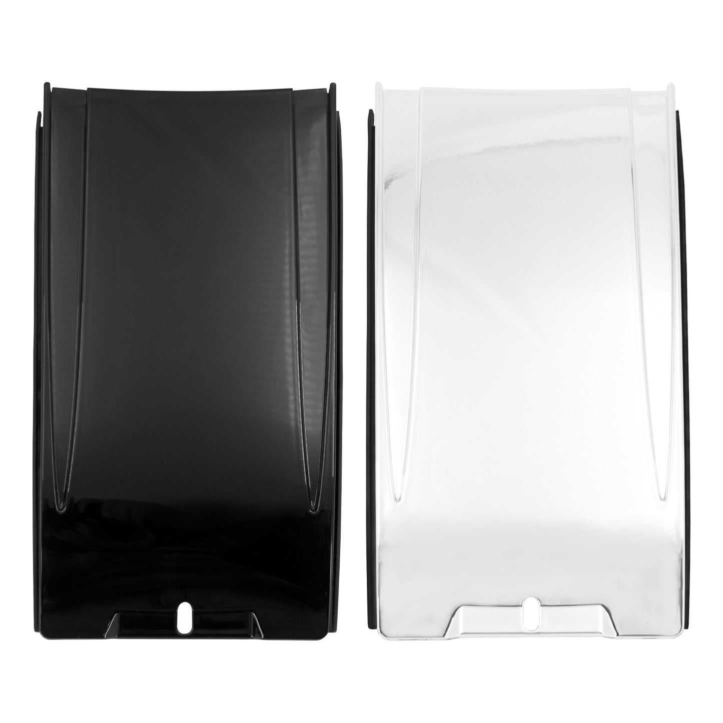 Extensão de Painel Inferior de Painel de Motocicleta Cromado Preto para Harley Softail Deluxe Springer Classic Night Train Injetada 00-2017