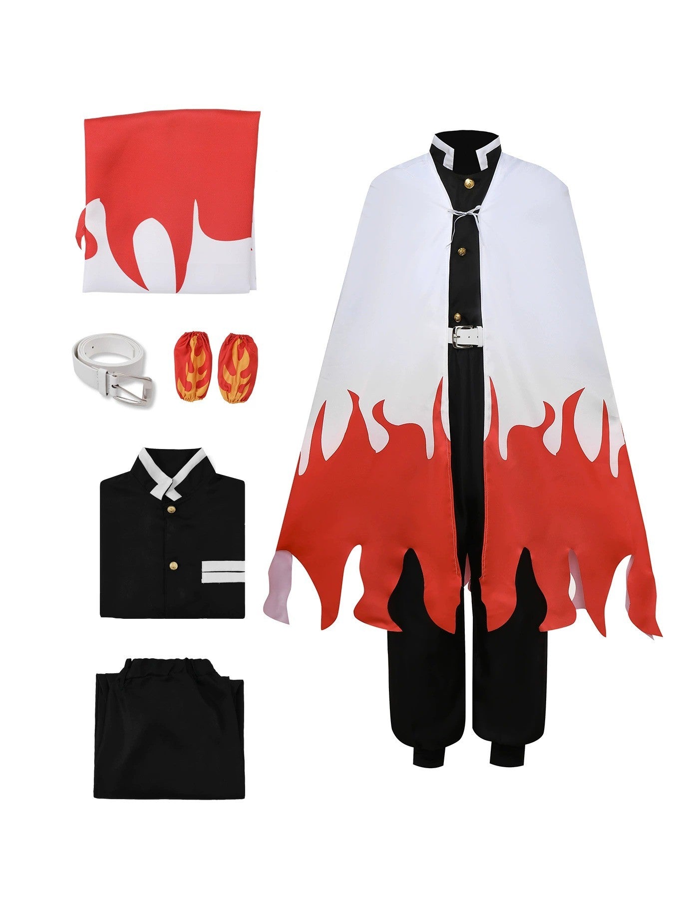 Big size Adult Costume Suit Giyu Tomioka Tomioka Kamado Tanjiro Kamado Nezuko Agatsuma Zenitsu Hashibira Inosuke Shinobu Kocho O