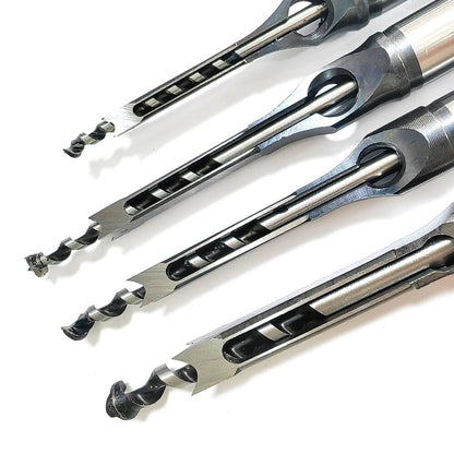 Broca para Marcenaria Sistema Britânico Furo Quadrado DIY Broca para Furo Quadrado Máquina de Fazer Espiga Acessórios para Ferramentas Elétricas