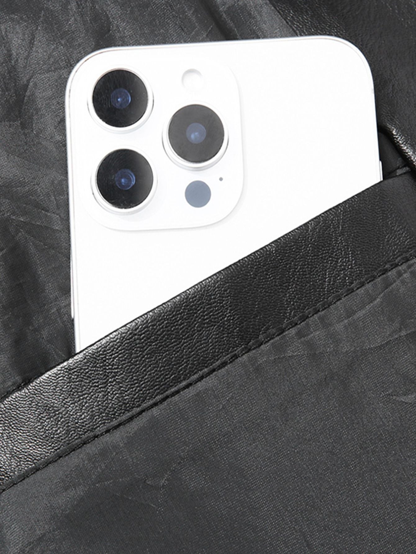 Men's Large Leather Jacket Fashion Collar PU Leather Motorcycle Slimming Cycling Coat New Men Waterproof Leather Jacket