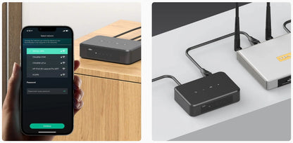 Arylic S10+ Wireless Music Streamer 3.5mm Jack Aux Bluetooth Audio Receiver for PC Audio Jack Adapter AUX Wireless for Multiroom